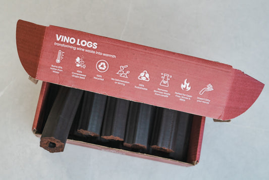 Vino Logs – 10 Box Bundle (120 Eco Firelogs)